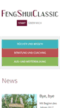 Mobile Screenshot of fengshui-classic.de