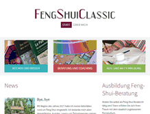 Tablet Screenshot of fengshui-classic.de